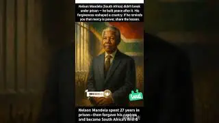 Nelson Mandela (South Africa) didn&rsquo;t break under prison #america #funny #history #humanity #memes