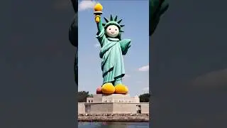 You Won&rsquo;t Believe How Adorable the Statue of Liberty Looks Now!