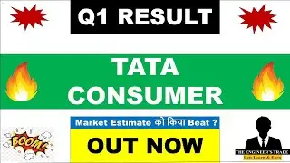 Tata Consumer Q1 Results 2025 | Tata Consumer Results Today | Tata Consumer Share Latest News