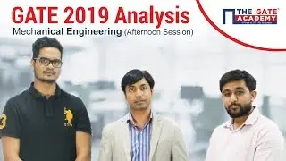 GATE 2019 Paper Analysis: Mechanical Engineering(ME-2) Afternoon Session
