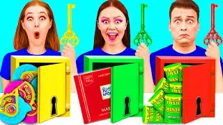 Vyřešte Záhadnou Výzvu 1000 Klíčů | Úžasné Hacky a Triky KiKi Challenge