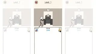 Draw Puzzle: sketch it - Level 1 - Draw Line Walkthrough Solution