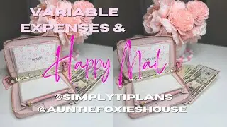 ✨ Cash Stuffing Wallet + Happy Mail Unboxing + Giveaway Win! ✨