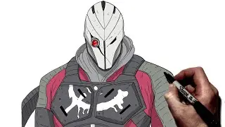 How To Draw Deadshot | Step By Step | Suicide Squad