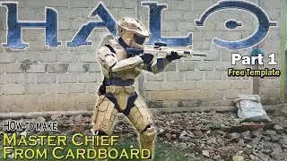 Cara Membuat Kostum Master Chief HALO Dari Kardus (Bagian 1)