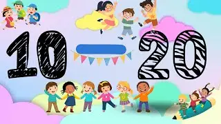 LEARN 10-20 in fun way #counting #kidscounting #kidscountingvideo #kidsfunnlearn #kidsfun #kidsfun
