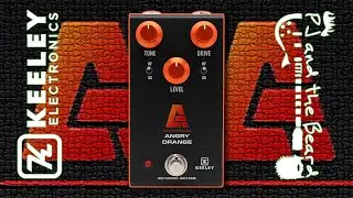 Keeley Electronics Angry Orange Distortion and Fuzz - Four Tones in One Box!