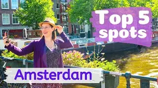 5 ICONIC INSTAGRAMMABLE PLACES IN AMSTERDAM // Amsterdam photo locations