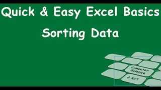 Sorting Data in a Spreadsheet