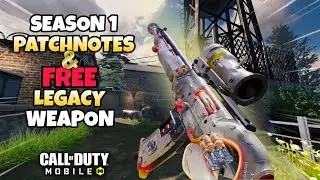 🔴(V) Reviewing S1 2026 PATCH-NOTES & The FREE Legacy Weapon!! | COD Mobile LIVE #shorts