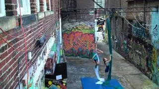 Kate Winston and Gwynne Flanagan -- 2010 Baltimore Aerial Festival