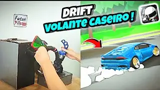 DRIFT COM A HURACAN NO FR LEGENDS no VOLANTE CASEIRO 😱🔥