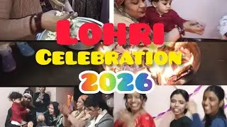 Our Lohri Celebration Vlog ❤️ | Dance, Decoration & Family Fun