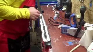 Skistart visar en enkel pulvervallning