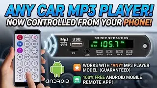 Car MP3 player control in your mobile phone | mobile IR remote control working for all amplifier