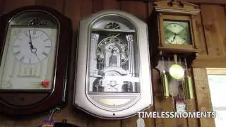RHYTHM Renaissance Clock - 4MH788-R18 （リズムスモールワールドからくり時計）