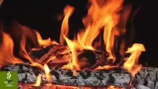Relaxation Fireplace Cozy Animation#meditation relaxe#healing music#water sound