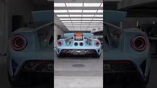 Ford GT Heritage Edition 🩵🧡 #fordgt