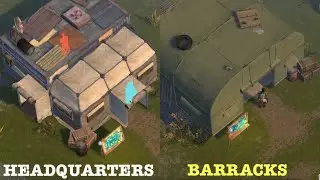 BUILDING OUR SECOND BASE! The HEADQUARTERS + BARRACKS (Last Day On Earth) Survival￼