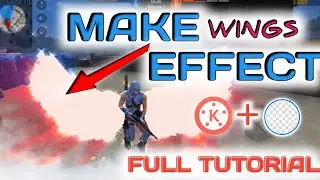How to Add perfect wings effect like ruok and colonel | Free fire editing tutorial video | Python FF