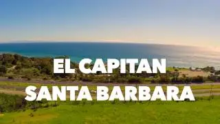 Drone flight over Santa Barbara