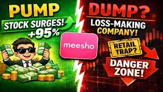 Meesho Stock After IPO 🚨 95% Rally but Still Loss-Making | Retail Investor Alert#meesho #MeeshoShare