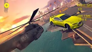 Asphalt 8, how many flat spins can you do in this race in less than a minute