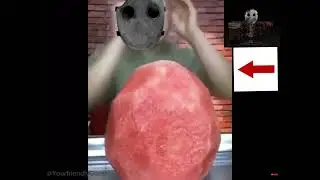Chain eats a watermelon in 17 seconds. #robloxchain 