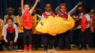 BRCPS Pre-K and Kindergartners Dance and Sing 