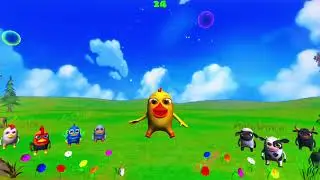 El Gallo y🐥 la Pata - memes graciosos caras locas en La Granja🐓 de Zen&oacute;n😜 Toro y pollito 889