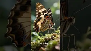 Бабочки чувствуют вкус ногами 🦋👣