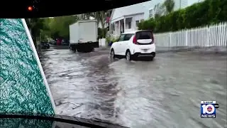 Storms cause major flooding in Florida Keys