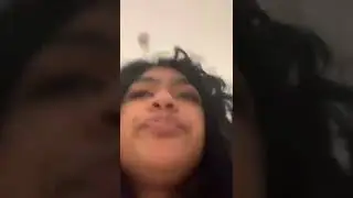Brown girl eating a Mc Spicy meal and turns out it&rsquo;s not Spicy