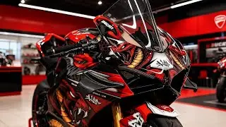 Агрессивный и бескомпромиссный Ducati V4, полностью кастомизированный, с истинно гоночной ДНК.