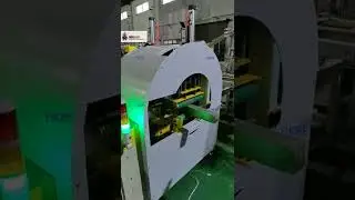 horizontal wrapping machine statoin