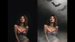 Digital Backdrop Overlay Tutorial - Eerie Overlays