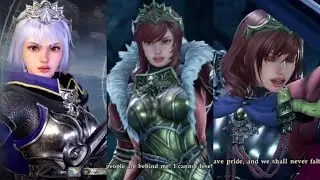 Soulcalibur VI Hilde Vs Xianghua, Sophitia, and Raphael; 2B Vs Amy
