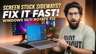 How to Fix Display Screen Portrait Mode on Windows 10/11 | Rotate Screen Problem Fix for Laptop & PC
