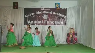 Suwa Dance Performance by Jr. Kg Students | Galaxy Educational Academy | Annual Function 2025