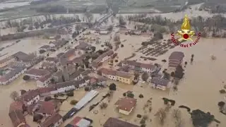 Zwei Vermisste nach schweren Unwettern in Norditalien