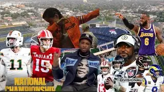 Sentimental favorite in National Championship,Playoff Predictions.Bron pettiness hurt fans