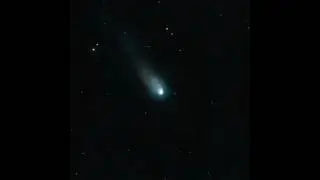 I pointed my telescope at Comet Lemmon