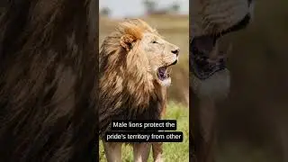 &ldquo;Guardians of the Grasslands: Lions in Their Natural Habitat&rdquo;#wildlife #lion