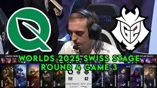 FLY vs G2 Game 3 | World Championship 2025 Swiss Stage Round 4 | FlyQuest vs G2 Esports G3