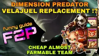 F2P ELLUNIA LIGHT DIMENSION PREDATOR ALMOST FARMABLE TEAM SUMMONERS WAR / SW