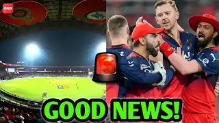 RCB IS BACK! 🔴 Chinnaswamy Stadium Gets Green Signal for IPL 2026 | Huge Update