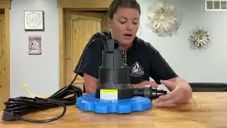 Review of FLUENTPOWER Automatic Pool Cover Pump, 1/4 HP 2310GPH Submersible Water Removal Pump