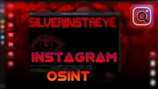 Best Instagram OSINT Tool - SilverInstaEye