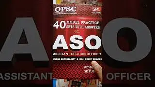 OPSC ASO Best Books For preparation 2022 || GK -Tarun Goyal & Lucent || Math- R.S Aggarwal and Adva