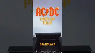 AC/DC⚡️Bratislava Wants Rock 🔥 #ACDC #Angus #Pwrup #Bratislava #Rock #Concert #Rock #Guitar #Live